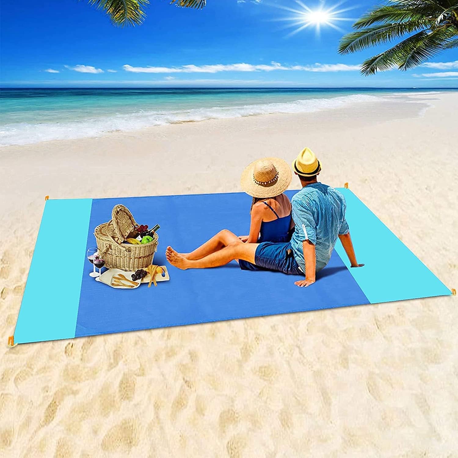 Beach Blanket Sandproof - Royal Luxury Deals 