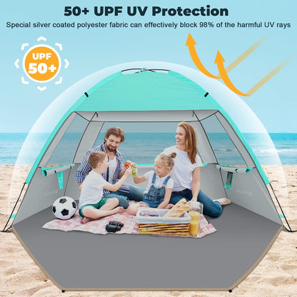 Beach Tent Sun Shelter - Royal Luxury Deals 