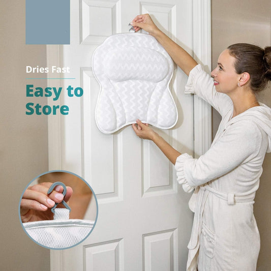 Ergonomic Bath Pillows - Royal Luxury Deals 