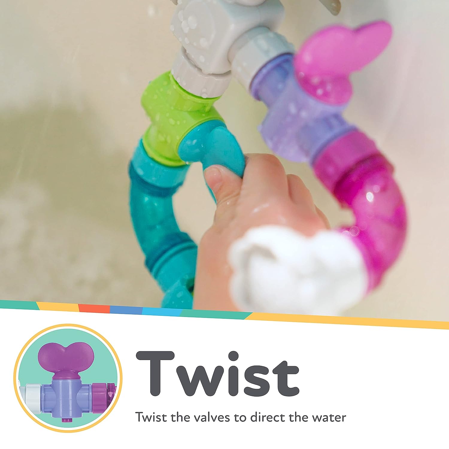 Waterworks Pipes Bath Toy - Royal Luxury Deals 