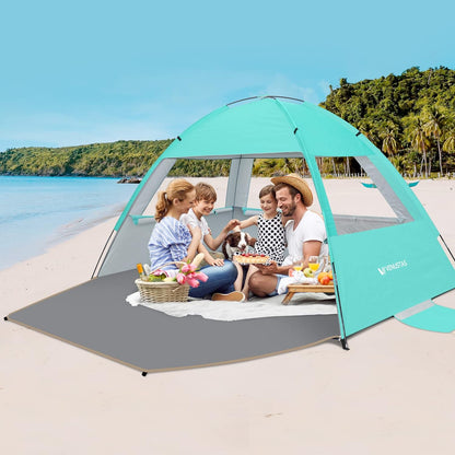 Beach Tent Sun Shelter - Royal Luxury Deals 