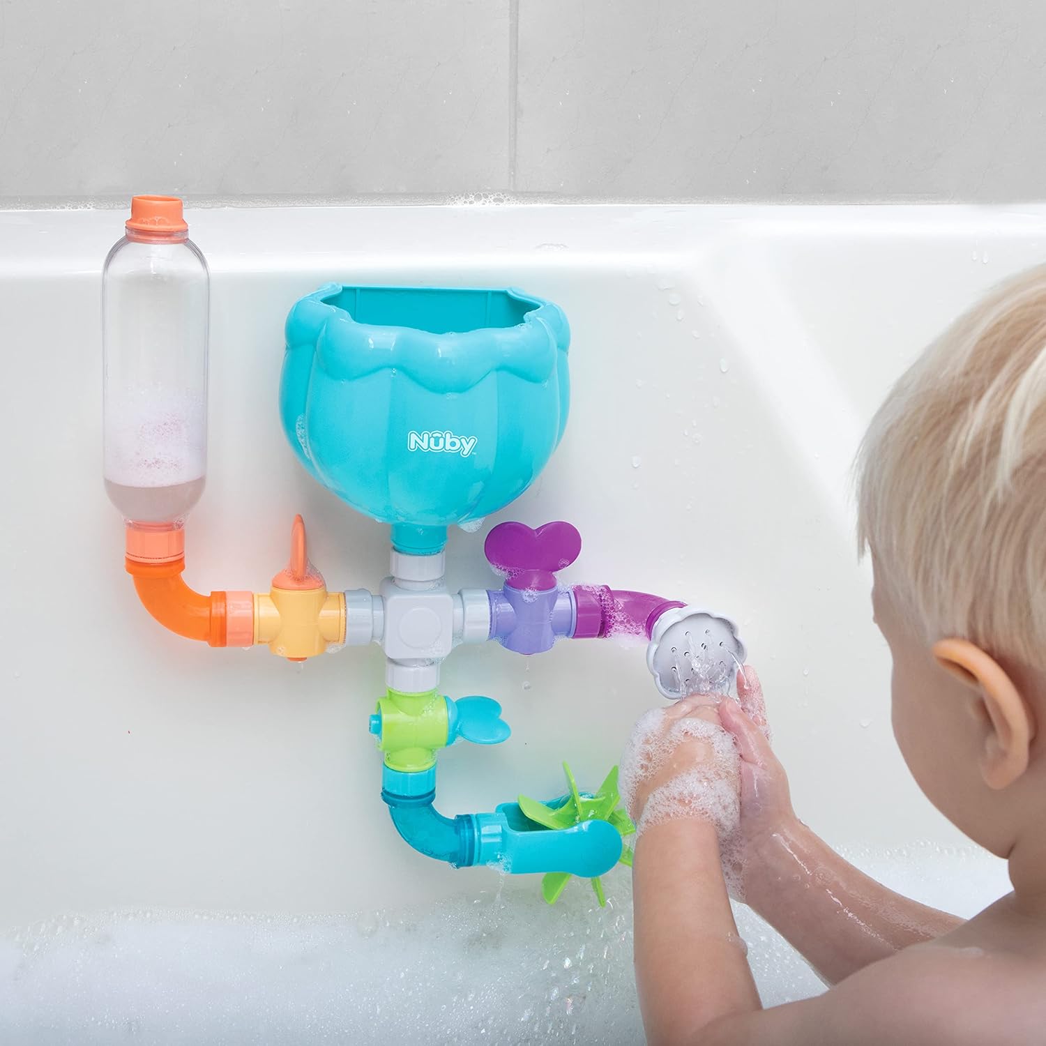 Waterworks Pipes Bath Toy - Royal Luxury Deals 