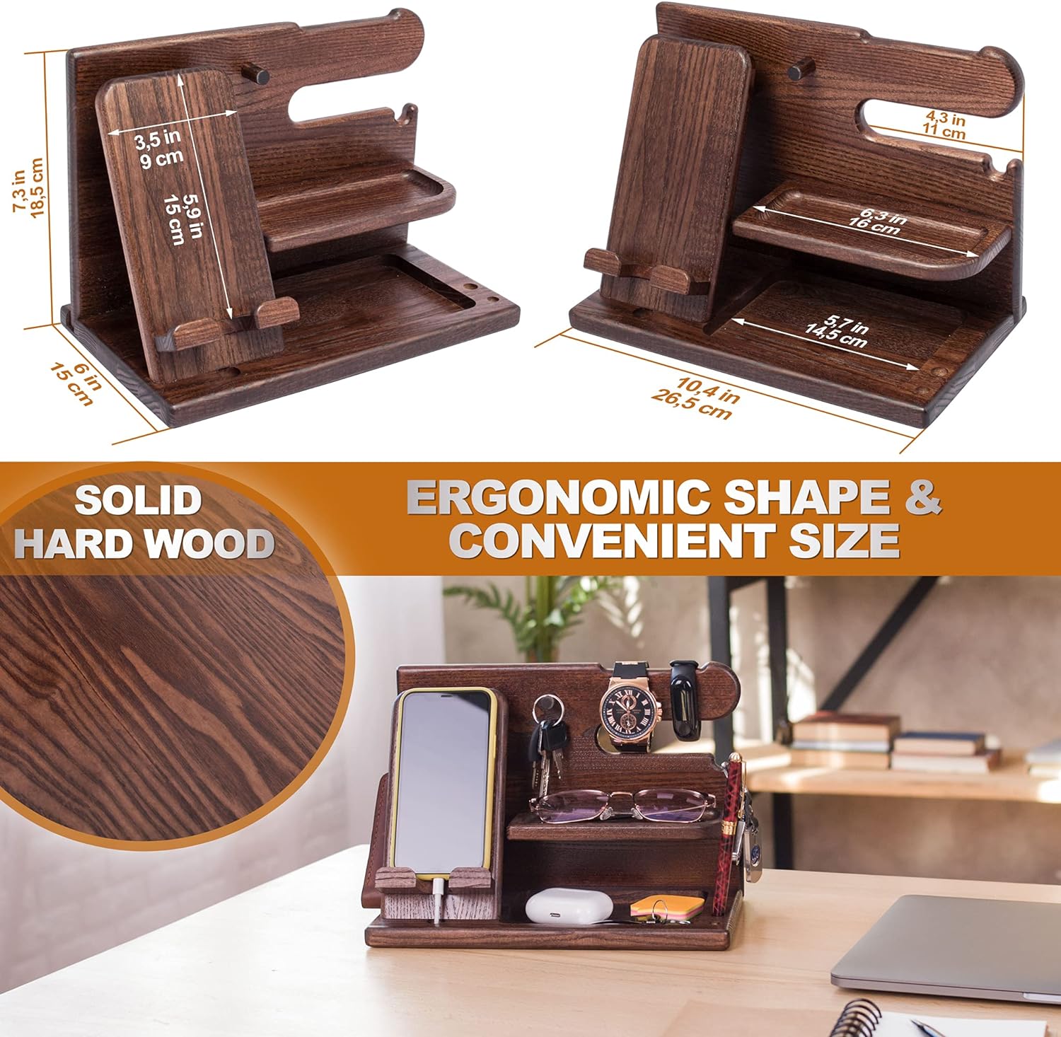 Phone Docking Station Desk - Royal Luxury Deals 