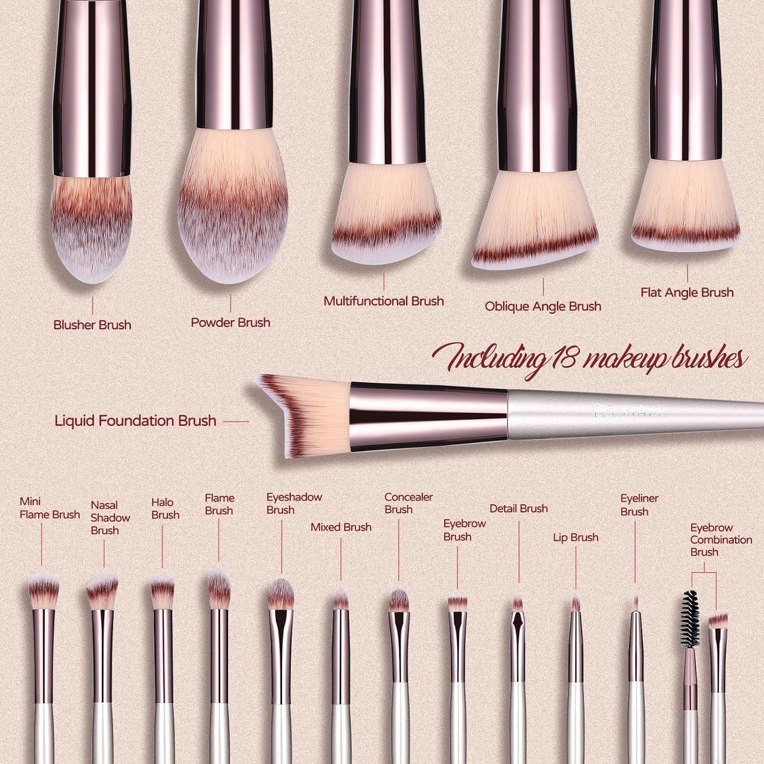 Blush Makeup Brushes - Royal Luxury Deals 