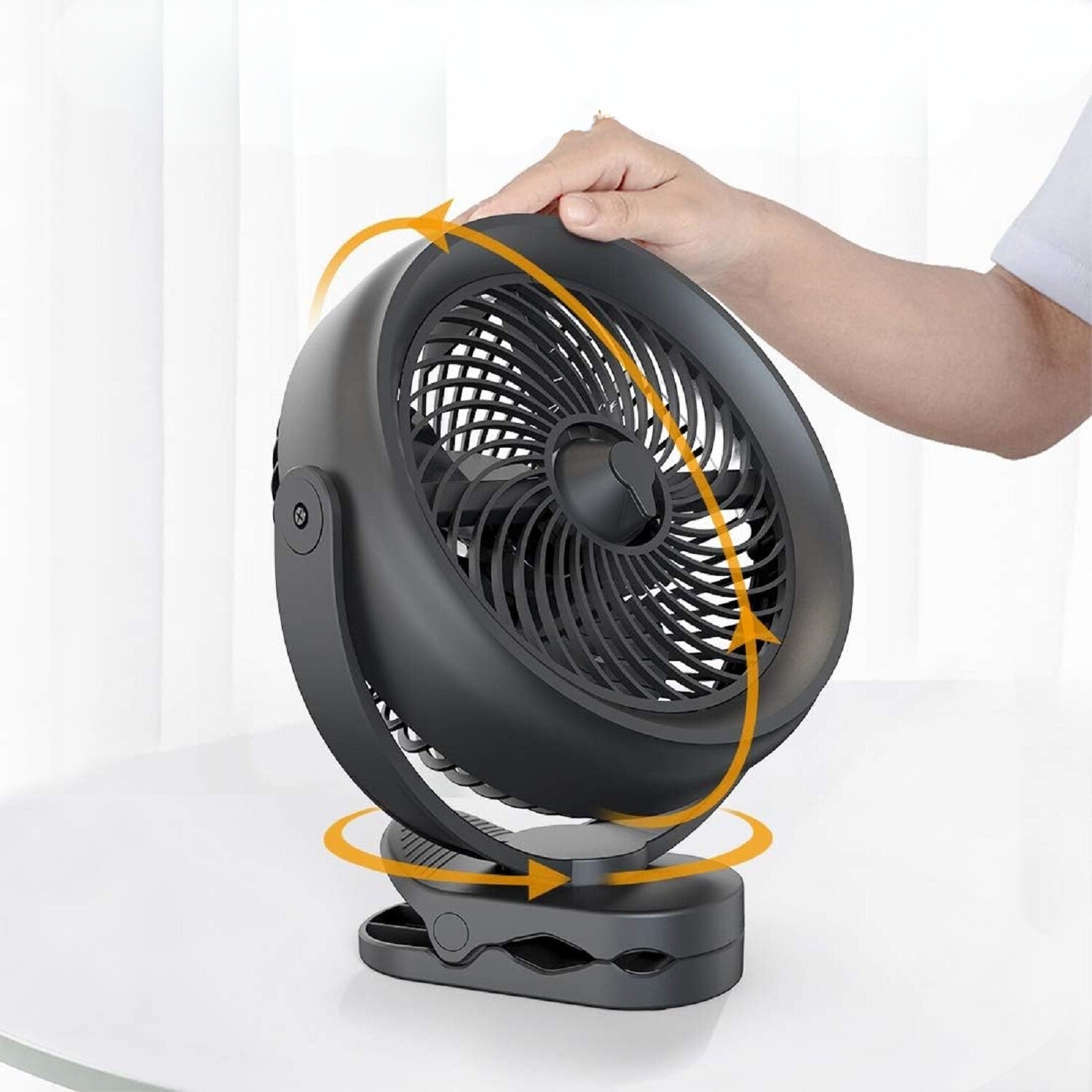 Desk Fan, Battery Operated Fan - Royal Luxury Deals 