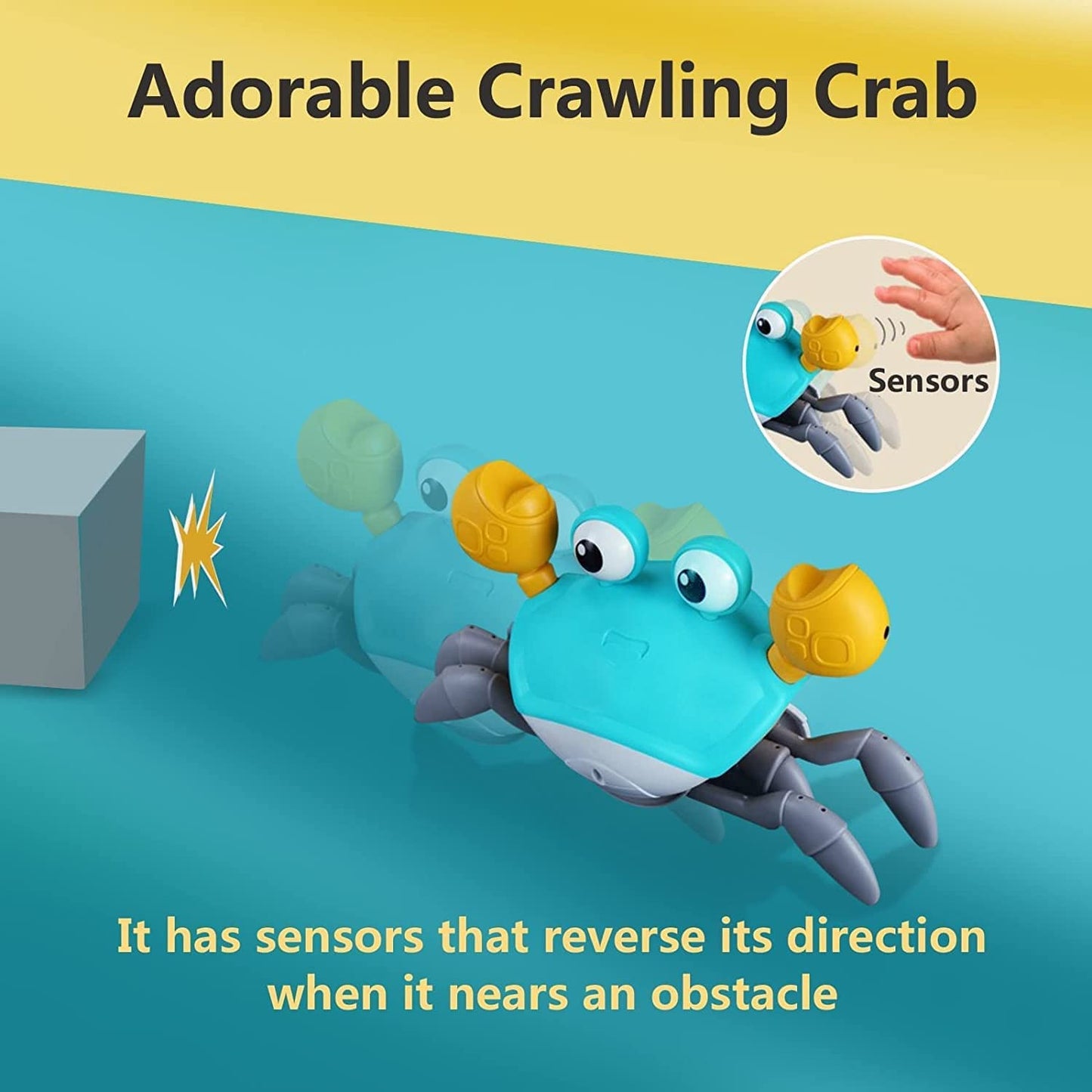 Crawling Crab Baby Toy - Royal Luxury Deals 